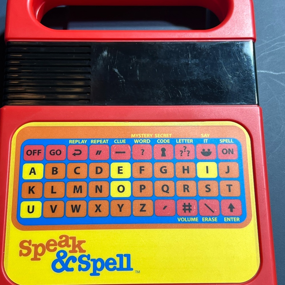Red and Yellow Educational Toy
